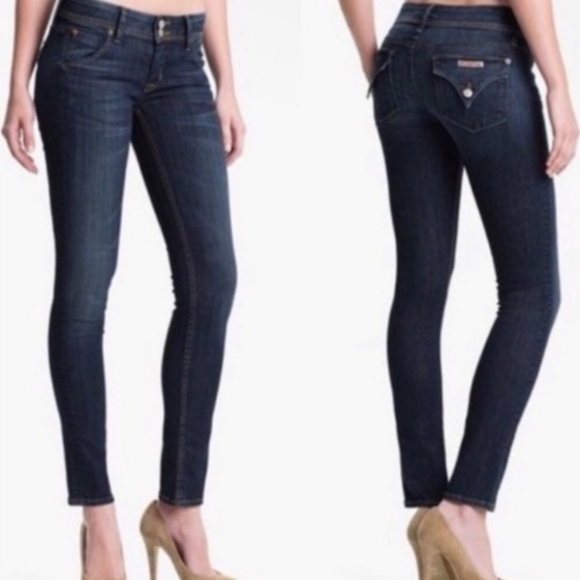 Hudson Jeans Denim - Hudson Jeans Collin Flap Skinny Ankle Denim Blue Jeans Sz 29